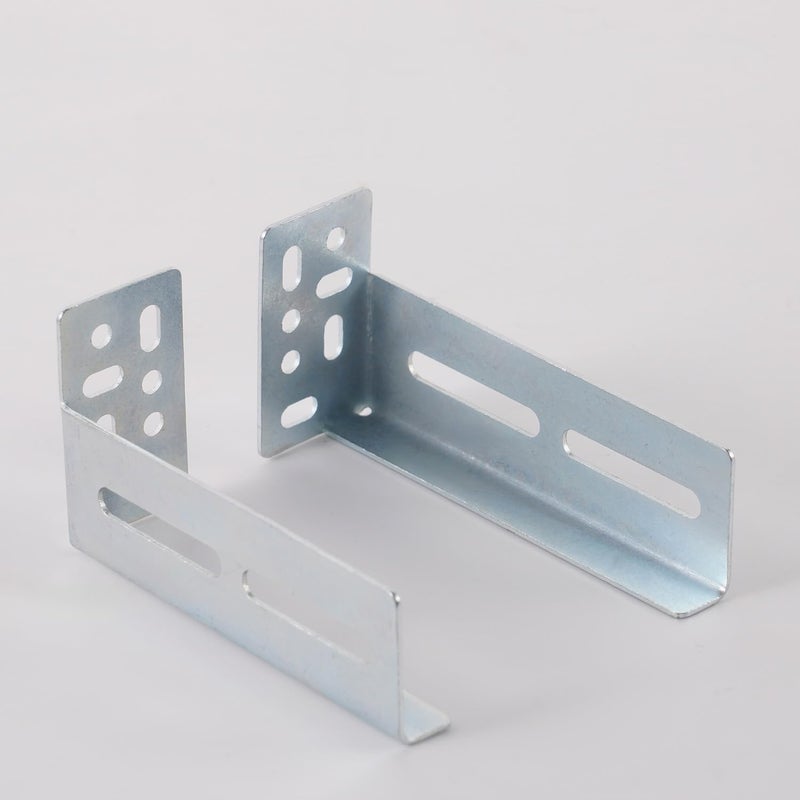 Molvyan Face Frame Rear Mounting Brackets 5 Pairs for Drawer Slide Cabinet Drawer Guides Slides Rails Bracket for Face Frame Install, with Screws - Image 5